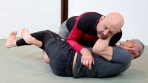 He puts you back into side control; now you need to move fast!