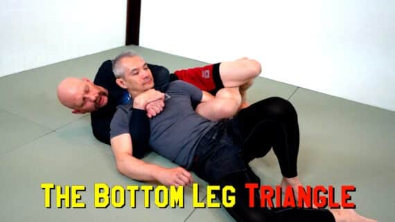 Contorting Crucifix Position Bottom Leg Triangle Crucifix Control Position - Grapplearts
