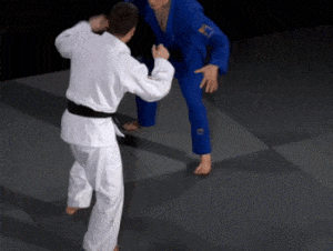 Craig Fallon demonstrating Seio Otoshi