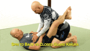 1 - spinning to the back vs closed guard kimura 480