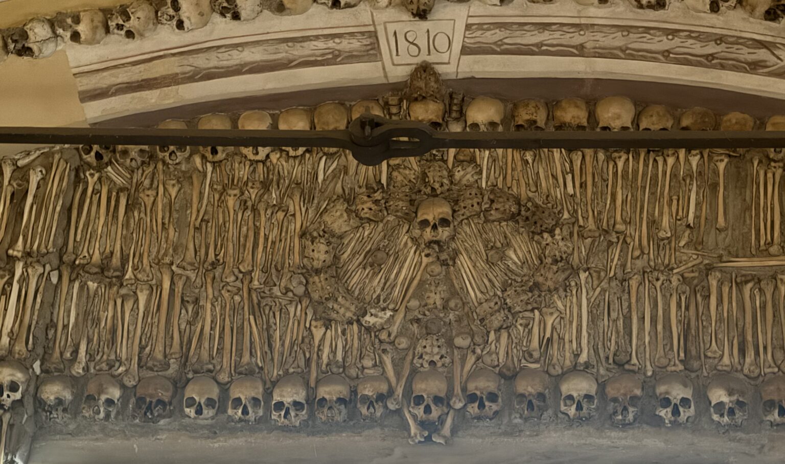The Chapel of Bones, in Evora, Portugal