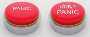 panic vs don't panic